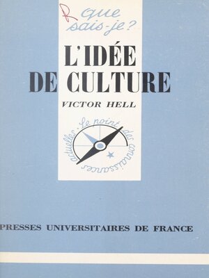 cover image of L'idée de culture